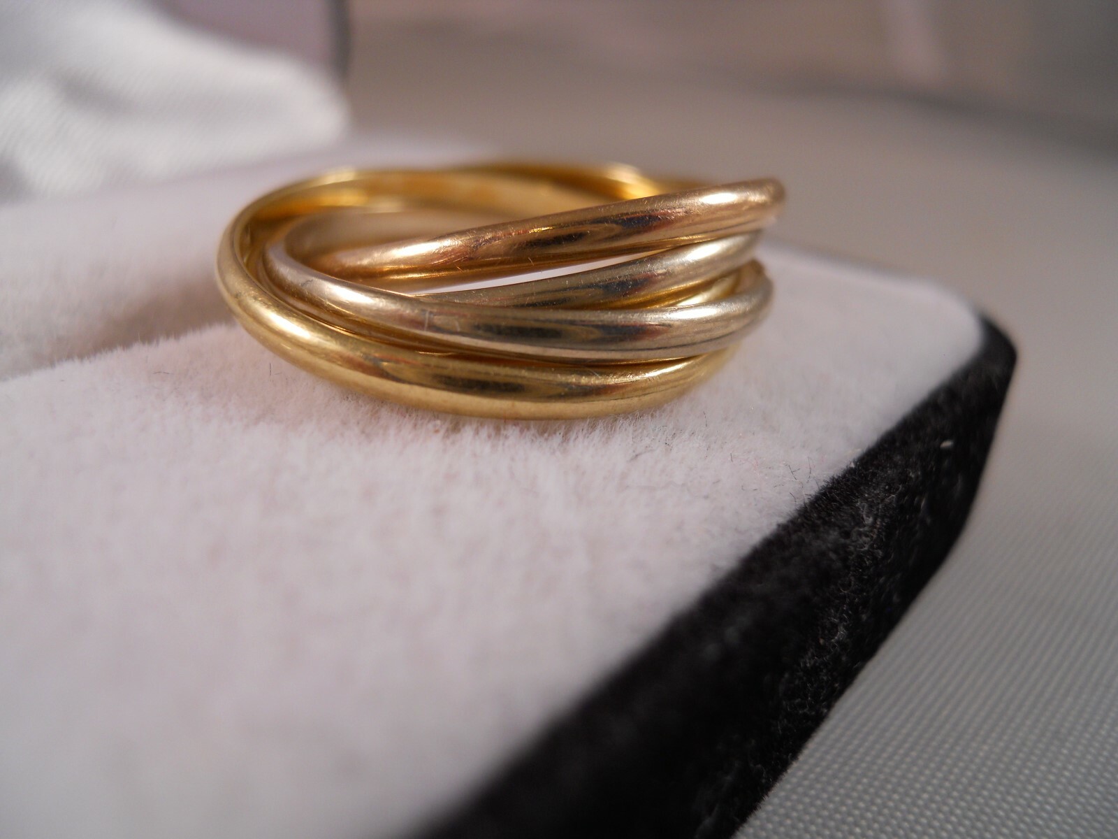 UNOAERRE 18K YELLOW GOLD ROSE GOLD WHITE GOLD 5 E… - image 9