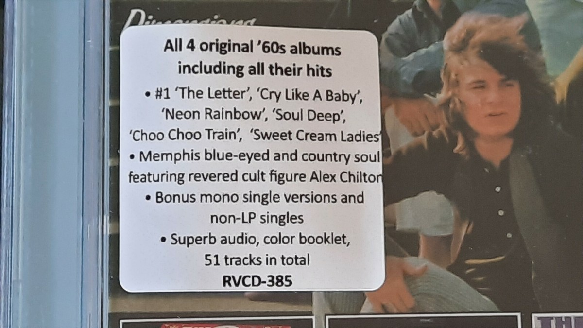 The Original Albums 1967-1969 * by The Box Tops (2CD, Feb-2015, 2