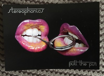 Stereophonics ''Pull The Pin'' Promotional Postcard From 2007 - Kelly Jones