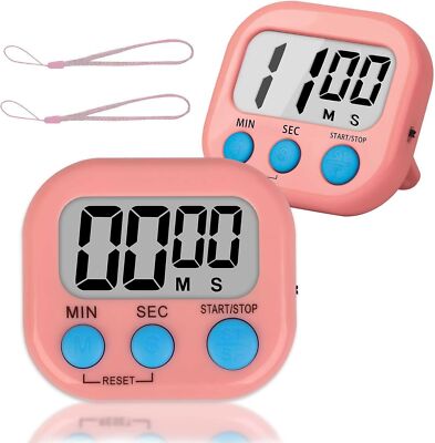 Digital Tmers Timer For kitchen Classroom magnetic stopwatch clock countdown
