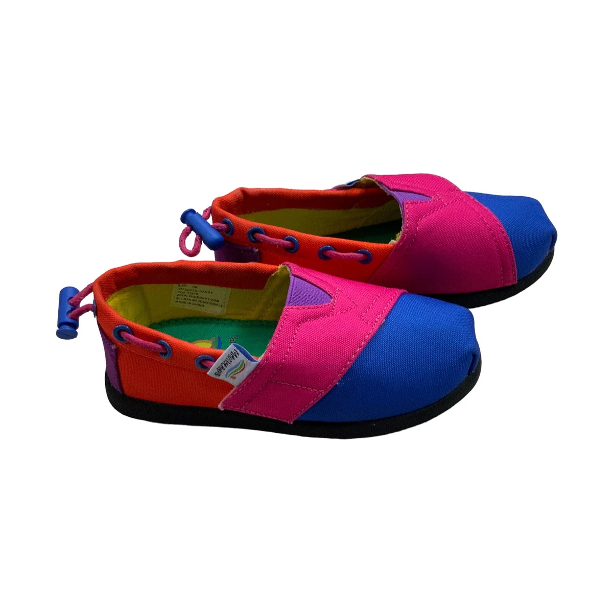 MAUI ISLAND Lil Candy Casual Slip On Shoes Kids Size 7M NWOT Bright  Comfortable | eBay
