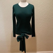 NWT Tom Ford Forest green sweater with tie XL