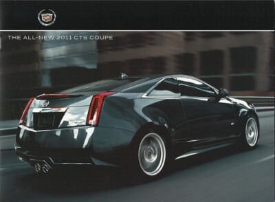 2011 CADILLAC CTS COUPE CTS-V sales brochure catalog US 11