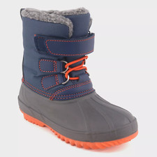 Cat Jack Toddler Boys' Size 4 Navy Blue Bastien Winter Boots
