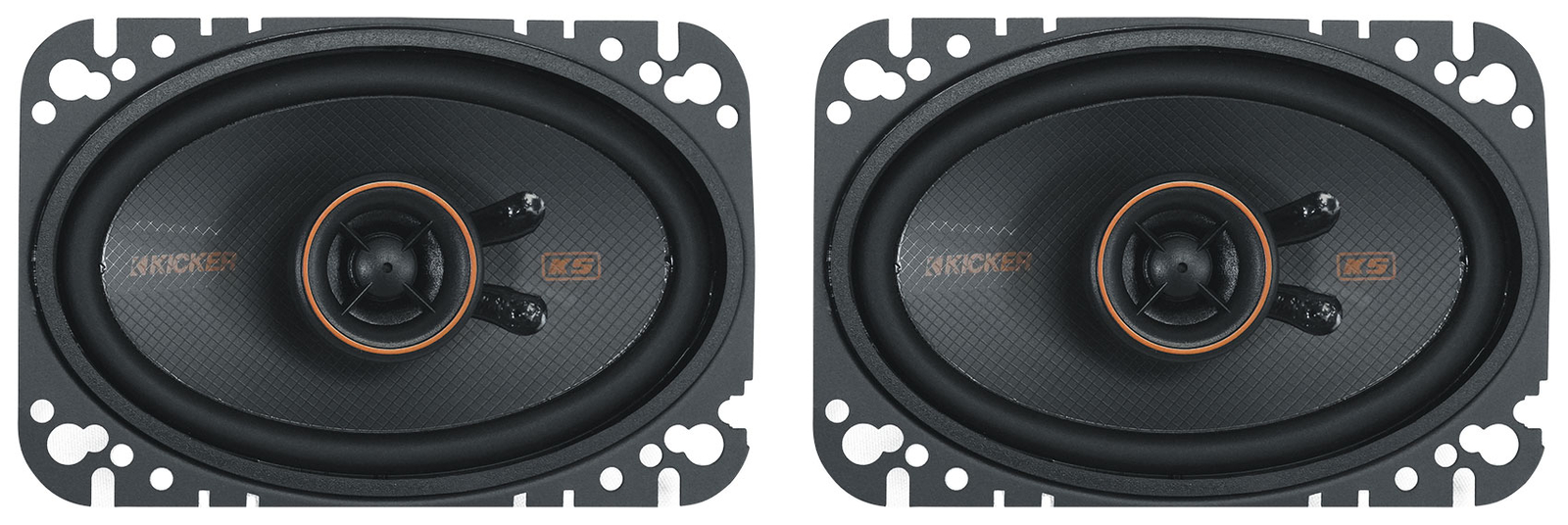 Пара автомобильных аудиодинамиков Kicker 51KSC6504 65 51KSC4604 4x6 KSC650 KSC460