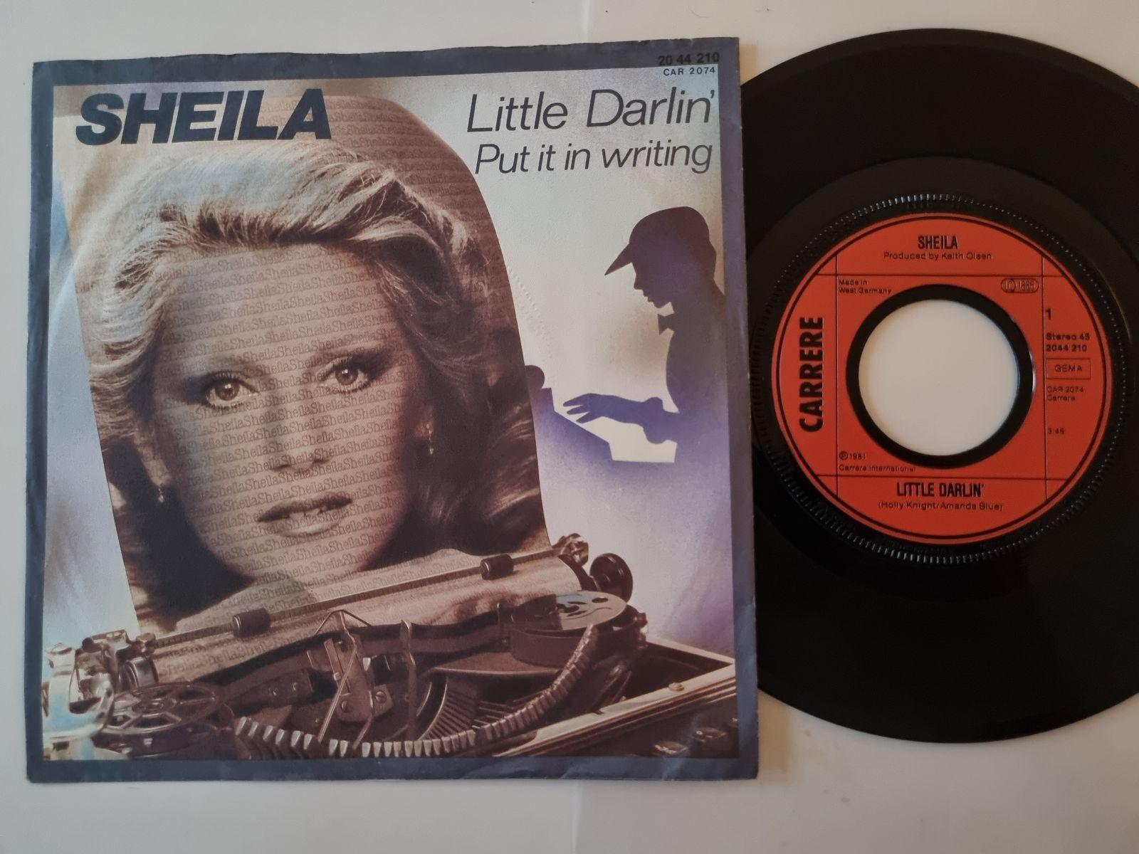 7"" Single Sheila (B. Devotion) - Little darlin' Vinyl Germany