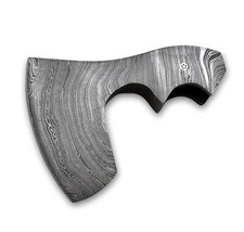 Custom Hand Forged Damascus Steel Tomahawk - Hatche Viking Axe Head AX255-A