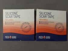 3 x Medi Guru Silicone Scar Tape Complete Formula Treatment Sheets 1.6  x 120  