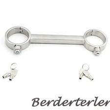 Stainless Steel Spreader Bar Handcuffs BDSM Bondage Hand Cuffs For Couples