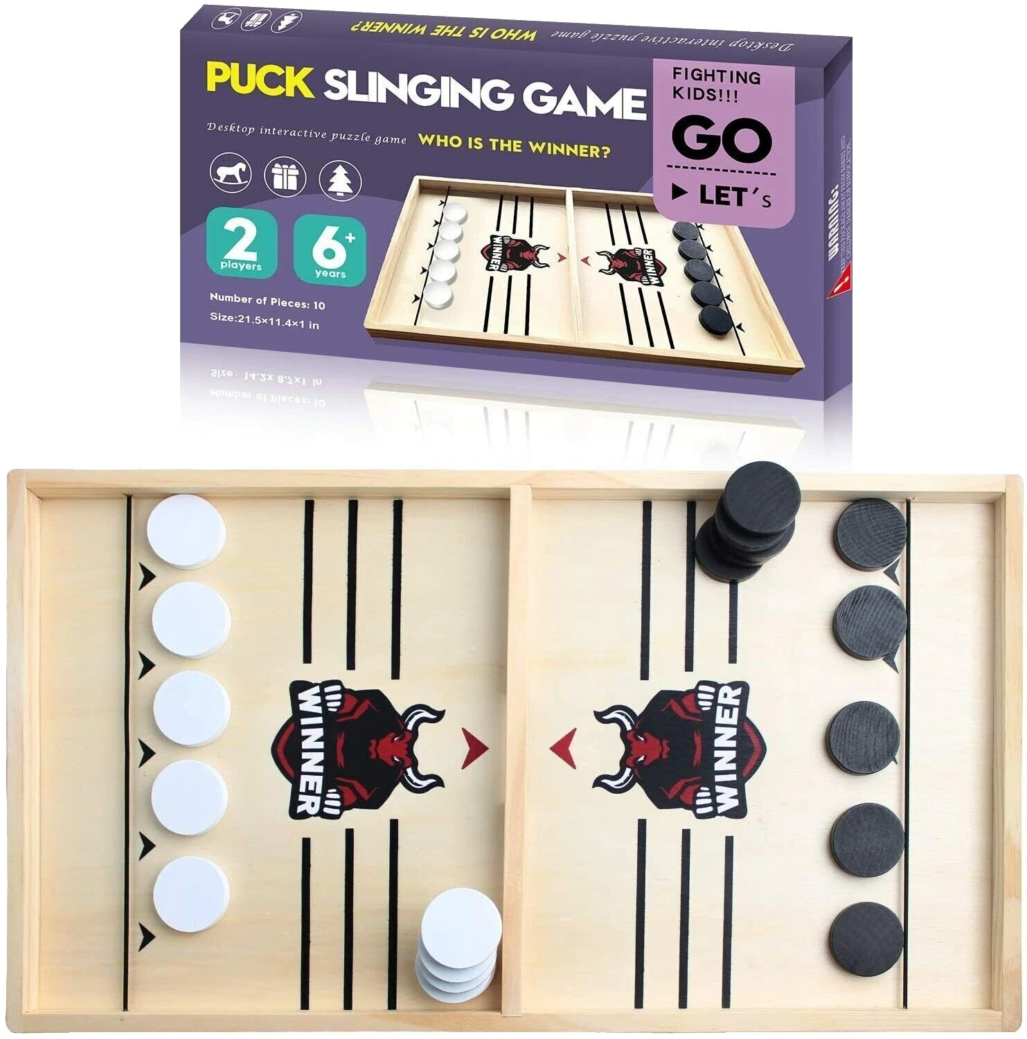 Skill & Action 2 players Contemporary Manufacture Board & Traditional Games
