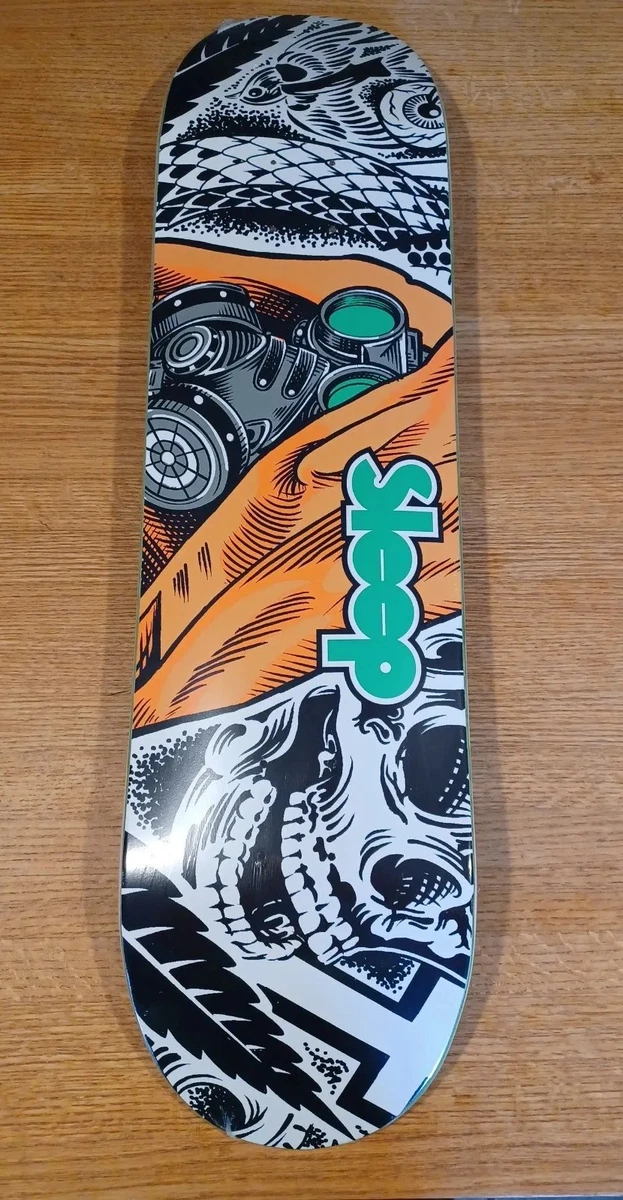 sleep skateboard deck