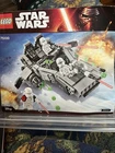 LEGO Star Wars FIRST ORDER SNOWSPEEDER Set 75100. NO BOX