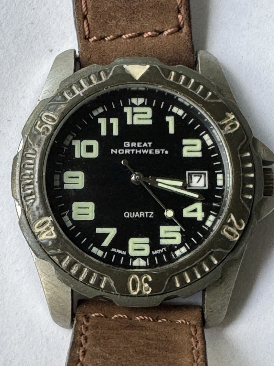 Great Northwestern Men's Stainless Steel Quartz Watch