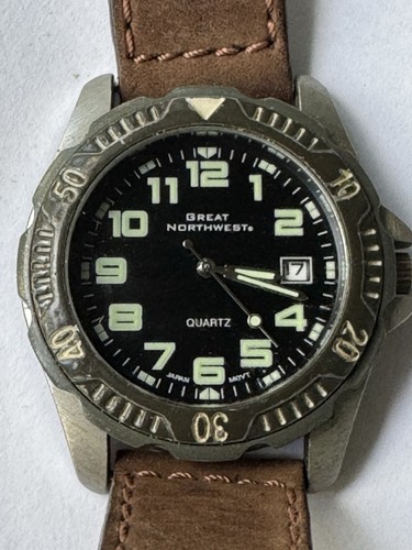 Great Northwestern Men's Stainless Steel Quartz Watch