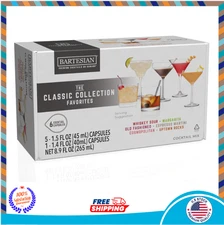 The Classic Collection Capsules, Variety Pack of 6 for Bartesian Premium Cock...