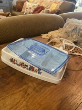 Vintage Gerber Baby Food Warmer Server Dish Plug In Model 3718 Tested