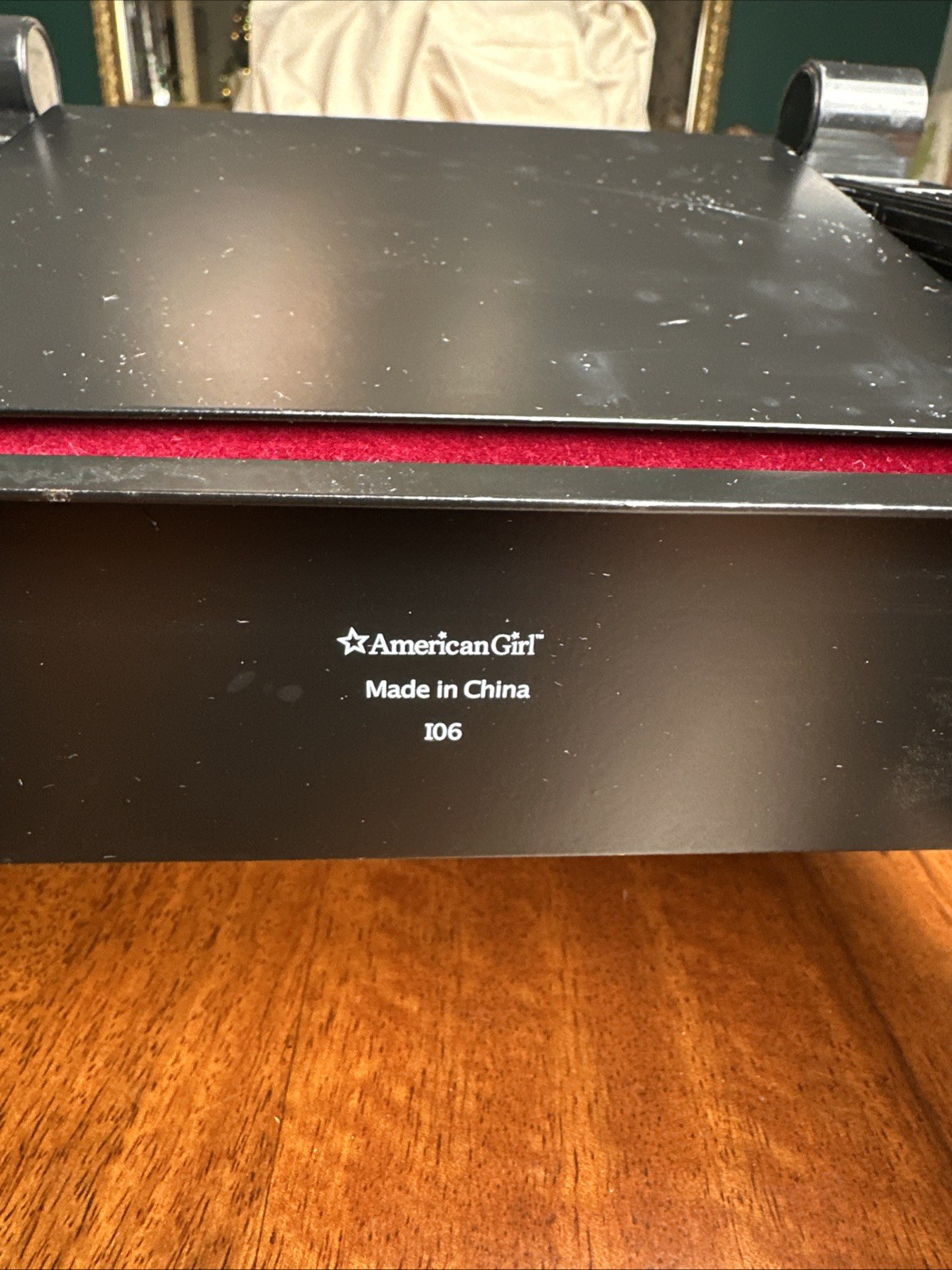 American Girl  18” Doll Cinema Movie Theater Seats Red Velvet Retired