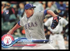 2018 Topps Update #US124 Ariel Jurado Texas Rangers Baseball Card