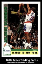 1992-93 Hoops Rolando Blackman #45 New York Knicks NBA Basketball