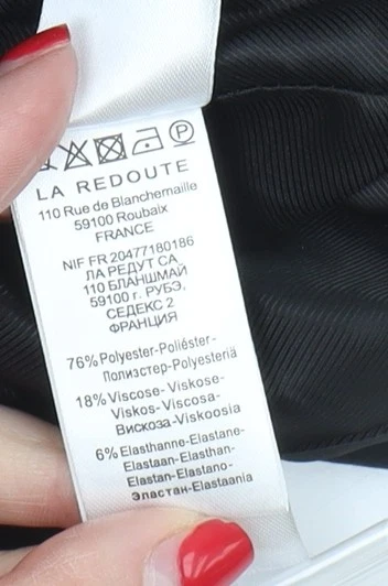 La Redoute Women's Black Size 14 Suit Jacket - Image 3 of 4