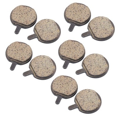 Demeras 5 Pairs Bicycle Disc Scooter Brake Pads - Semi-Metal Electric Disc Pa...