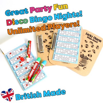 Bingo Familienpaket, Bingospiel, Bingo 7-teiliges Party-Set - Tupfer/Daubers KOSTENLOSER VERSAND