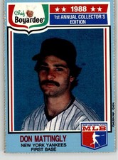 Don Mattingly 1988 Chef Boyardee 16 New York Yankees