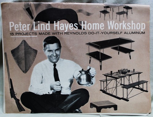 PETER LIND HAYES HOME WORKSHOP BROCHURE MID CENTURY MODERN FURNITURE 1959