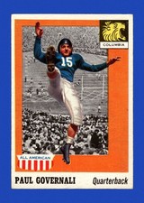 1955 Topps All-American Set-Break # 73 Paul Governali EX-EXMINT *GMCARDS*