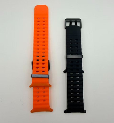 Galaxy Watch Band For Samsung Galaxy Watch Ultra 2024 Orange Black - OPEN BOX