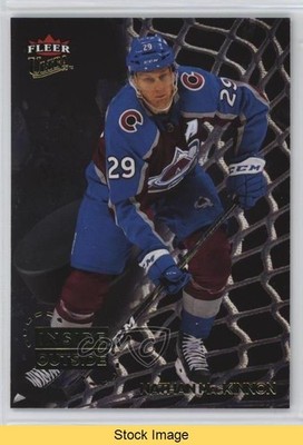 2022-23 Upper Deck Fleer Ultra Inside Outside Nathan MacKinnon #IO-19 READ 12wr
