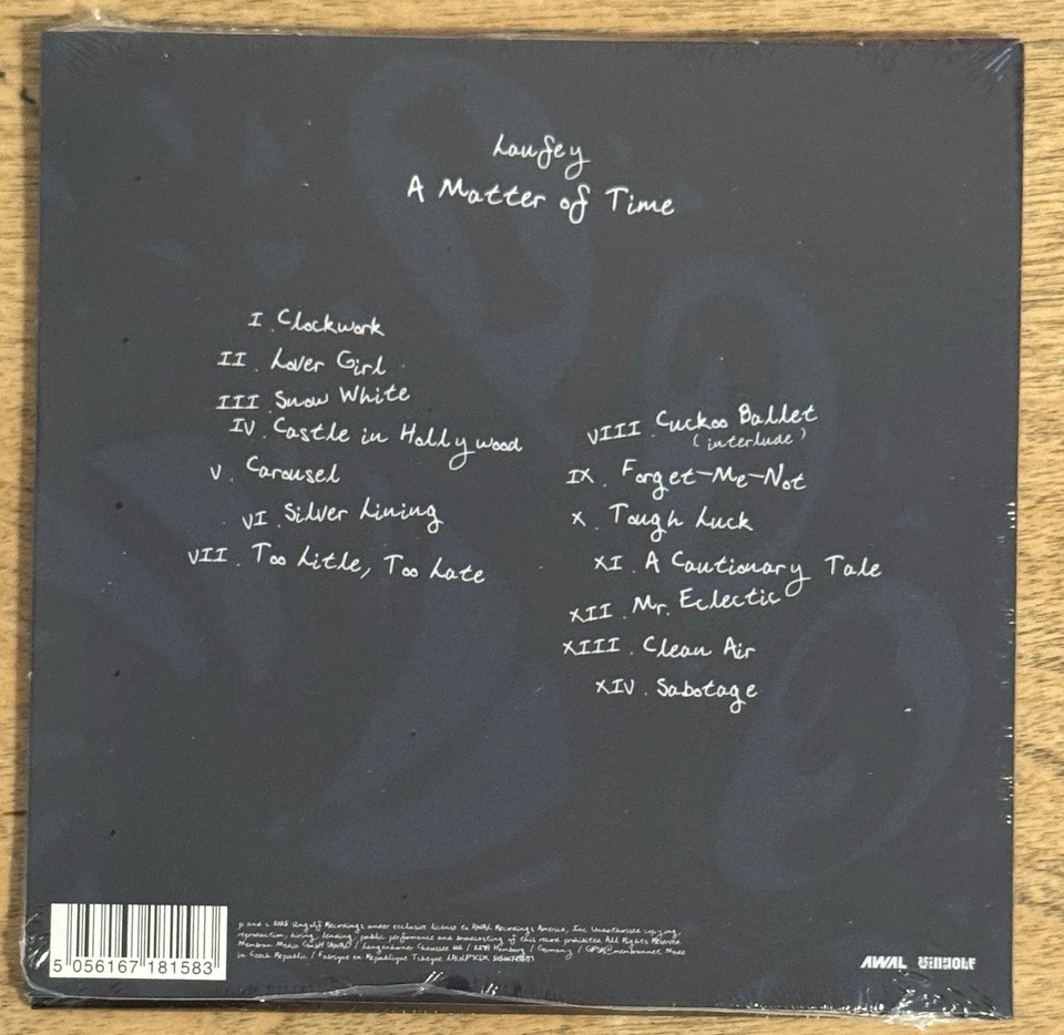 Laufey A Matter Of Time SEALED NEW CD with SIGNED Autographed Art Card Picture - Image 2 of 3