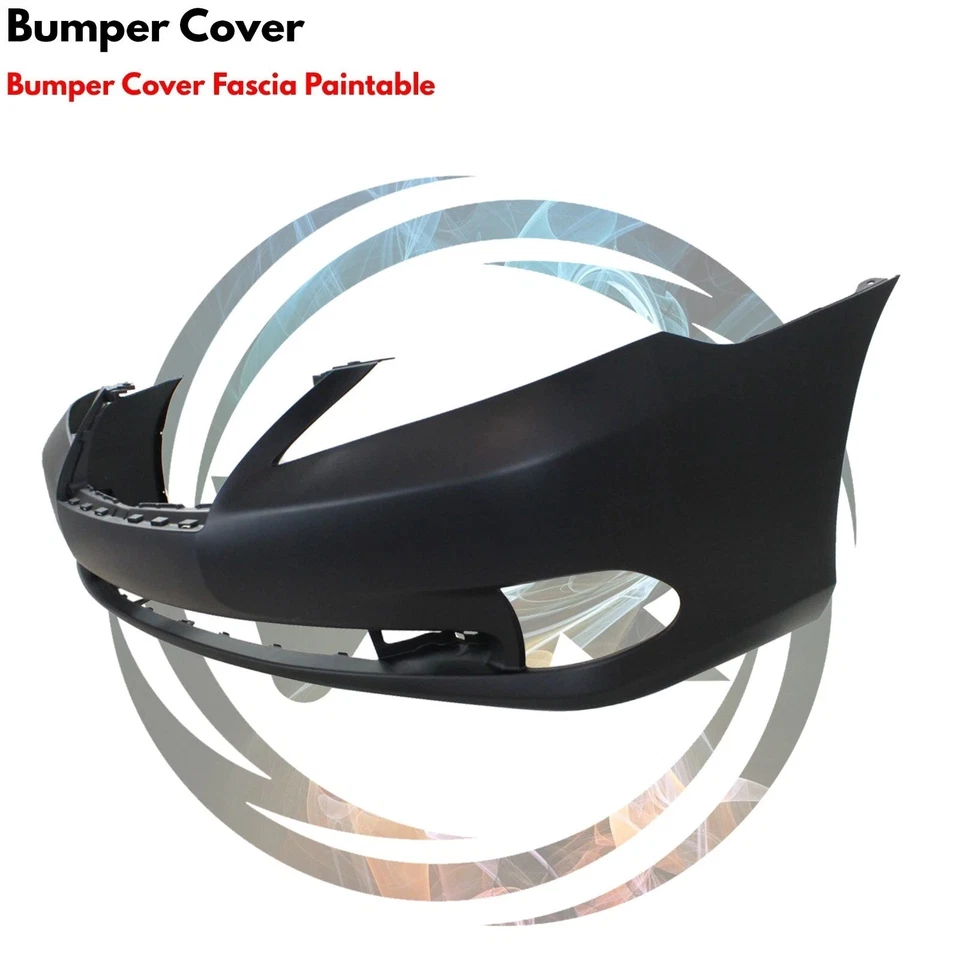 Front Bumper Cover Primed Plastic & Fog lights Kit For 2010-2012 Lexus ES350 Foto 3 de 4