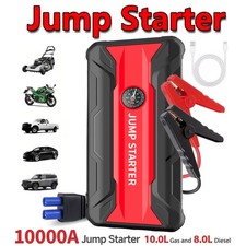 10000a Portable Car Jump Starter Box Booster Jumper Power Bank Battery Charger