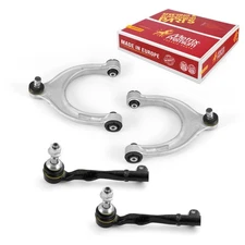 Front Upper Control Arm & Outer Tie Rod End Kit for BMW 530i 2.0L 540i 3.0L Gas