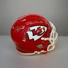 PATRICK MAHOMES ANDY REID KC Chiefs Signed F/S Authentic Helmet  Fanatics