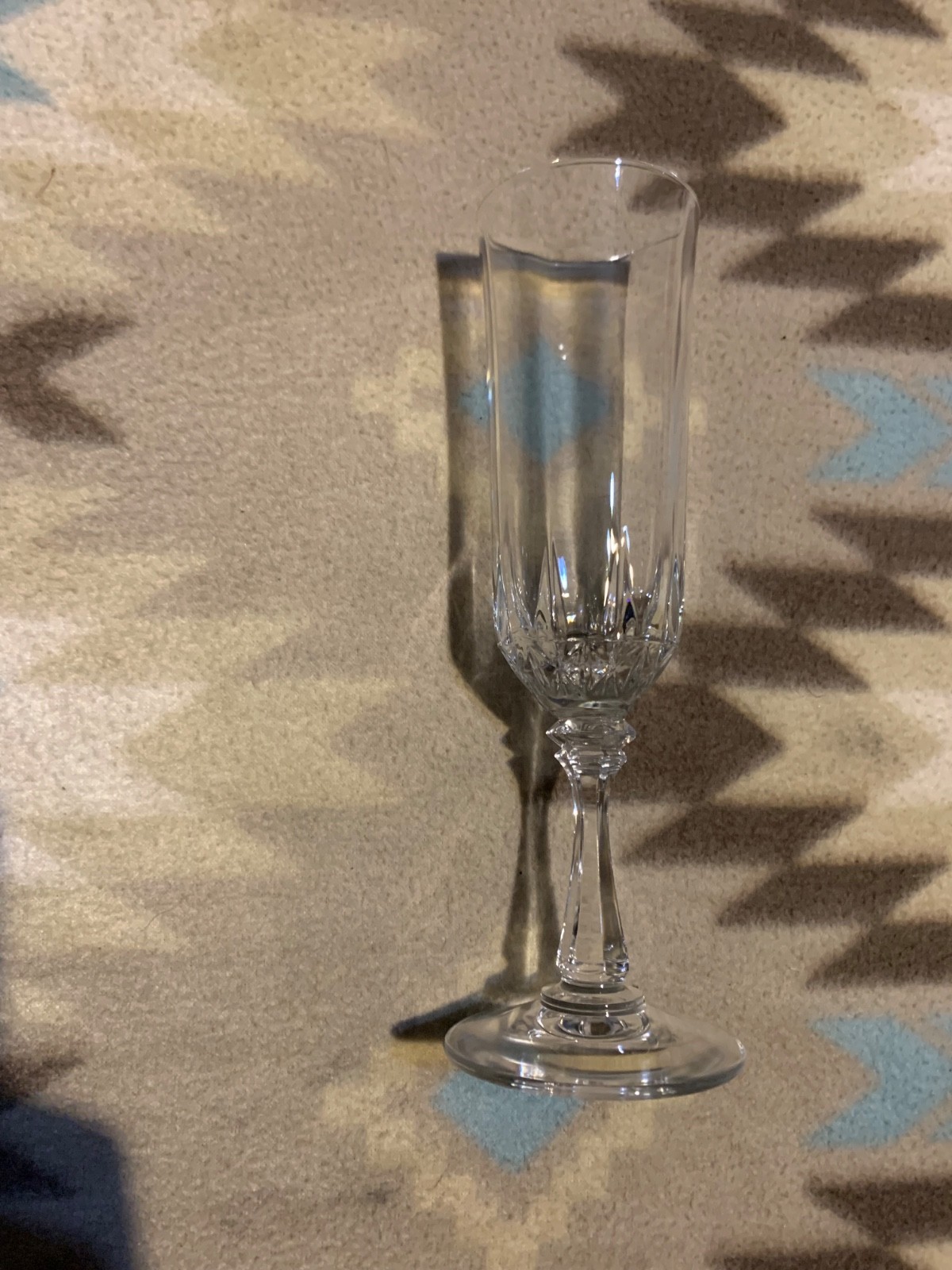 champagne flutes crystal