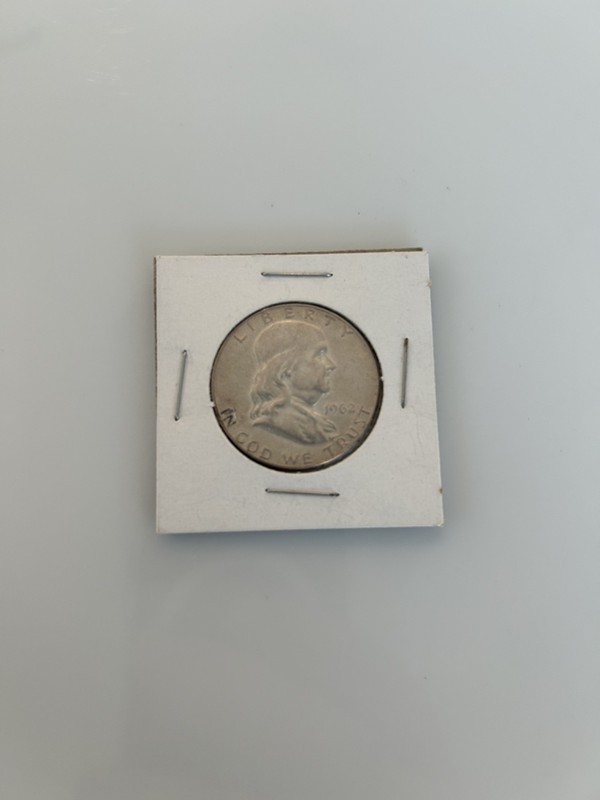 1962 BEN FRANKLIN HALF DOLLAR *UNCIRCULATED 90% SILVER PROOF*