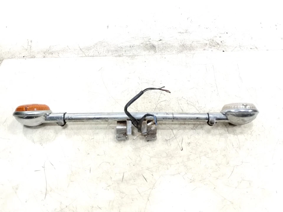 Par de señales de giro izquierda derecha barra de luz delantera clásica Yamaha V Star XVS1100 99-09 Foto 4 de 4