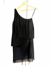 Michael Michael Kors-Sleeveless A-Line Mini dress, Pleated, tiered-Size S / UK8