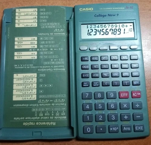 CASIO - Calculatrice Scientifique Casio - Fx-92 Collège New + SCIENCES
