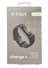 Fitbit Charge 5 Fitness & Health Tracker Black