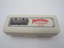 Hohner 1896 Marine Band Diatonic Harmonica Key Made In Germany CASE ONLY 
