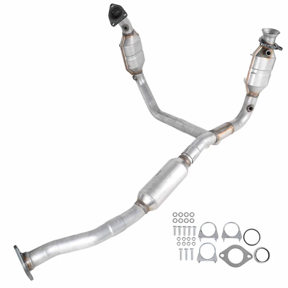 Fits 2009-2020 GMC Savana 1500/2500/3500 4.8/5.3L Y pipe Catalytic Converter EPA - Image 3 of 4