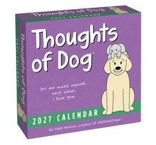 Thoughts of Dog 2027 Day-to-Day Calendar by Matt Nelson