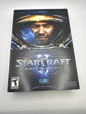 StarCraft II: Wings of Liberty W/ Box Complete
