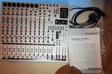 Phonic Helix Board 18 FireWire 18-Channel Mixer | Built-In DSP FX | Tested