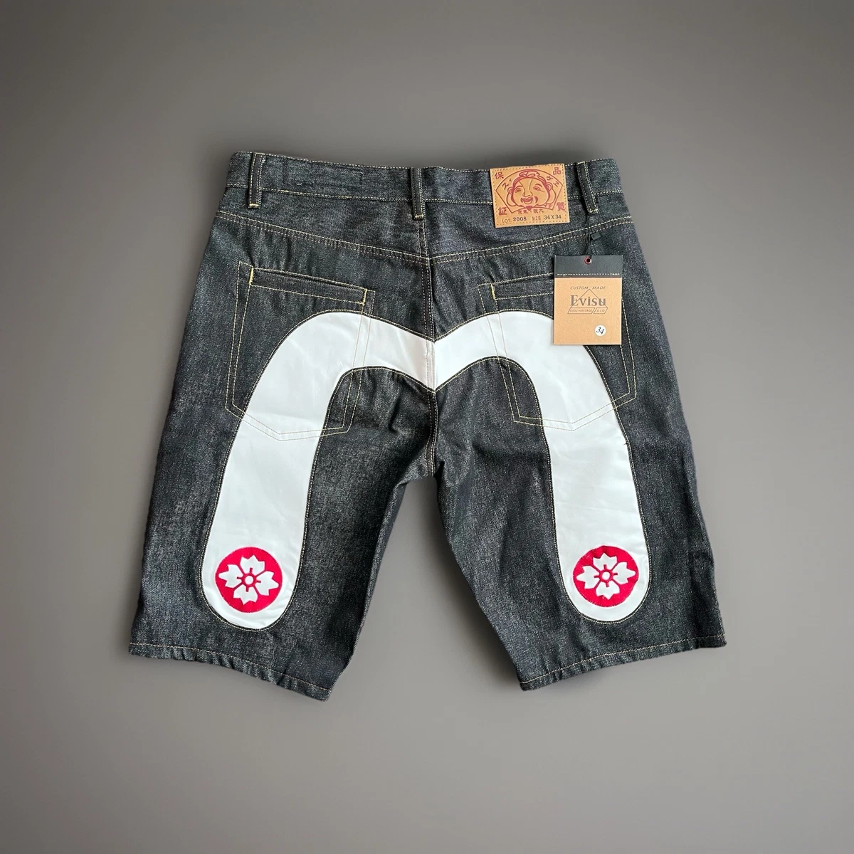 EVISU Denim Shorts for Men for sale - eBay