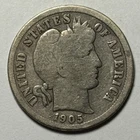 1905 S Barber Dime 90% Silver Coin