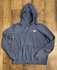Nike Hoodie Pullover DQ5793-491 Blue Youth Medium